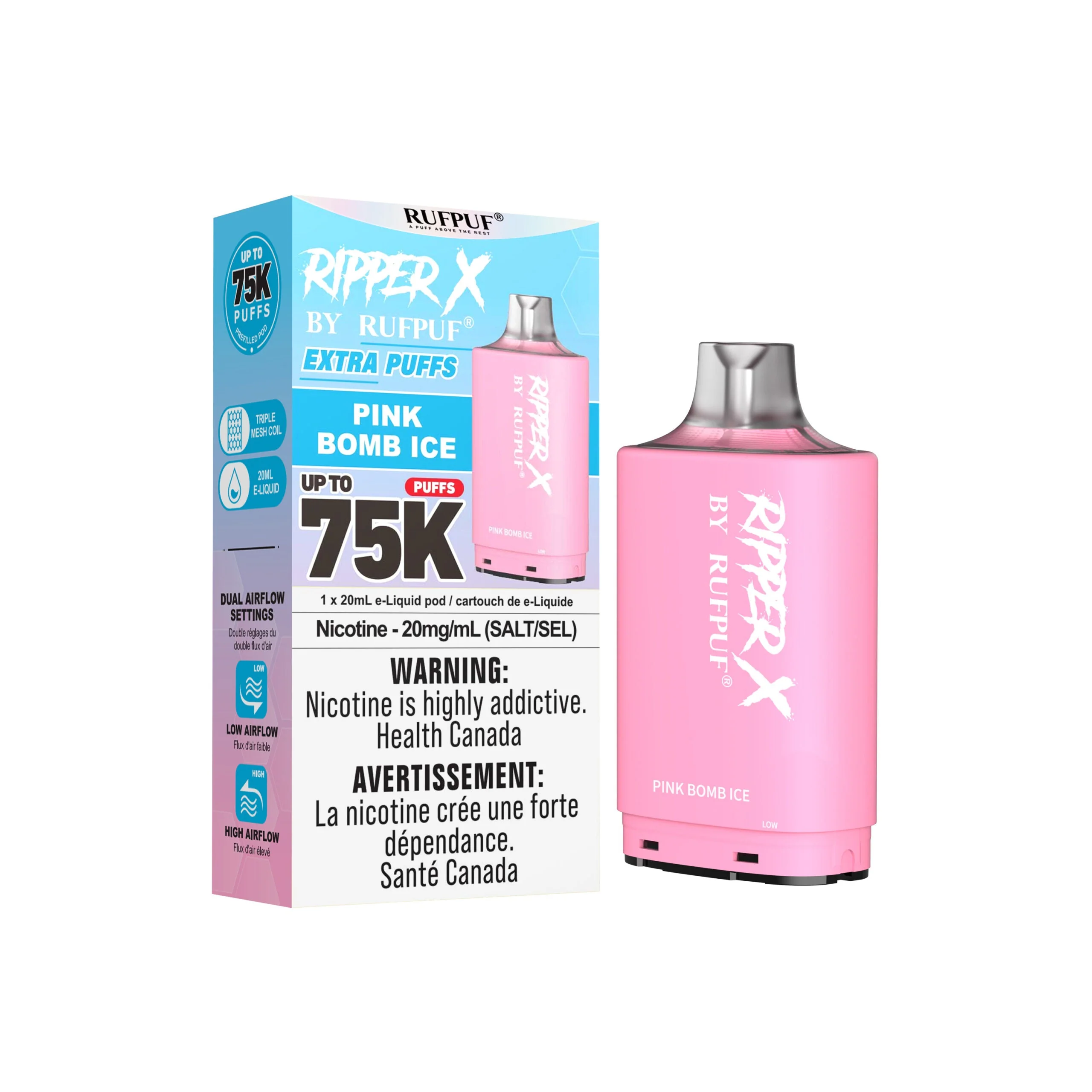 Ripper X 75k Pods | Vape Cloud Canada - Image 6