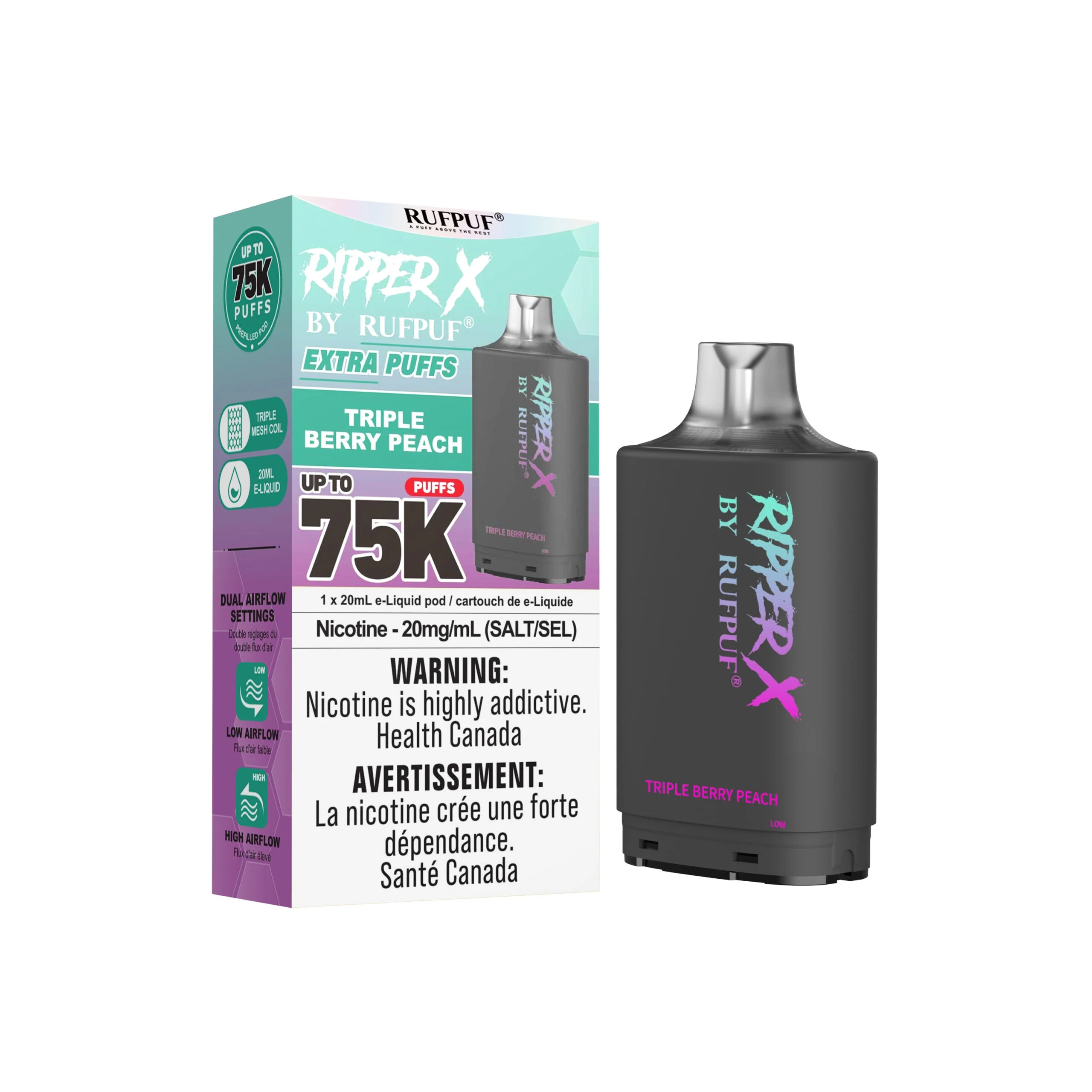Ripper X 75k Pods | Vape Cloud Canada - Image 8