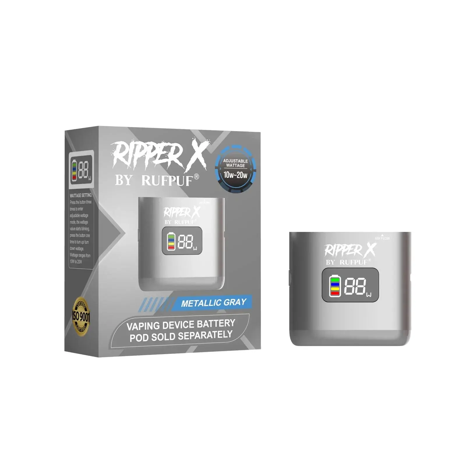 Ripper X Ultra Battery | Vape Cloud Canada - Image 4