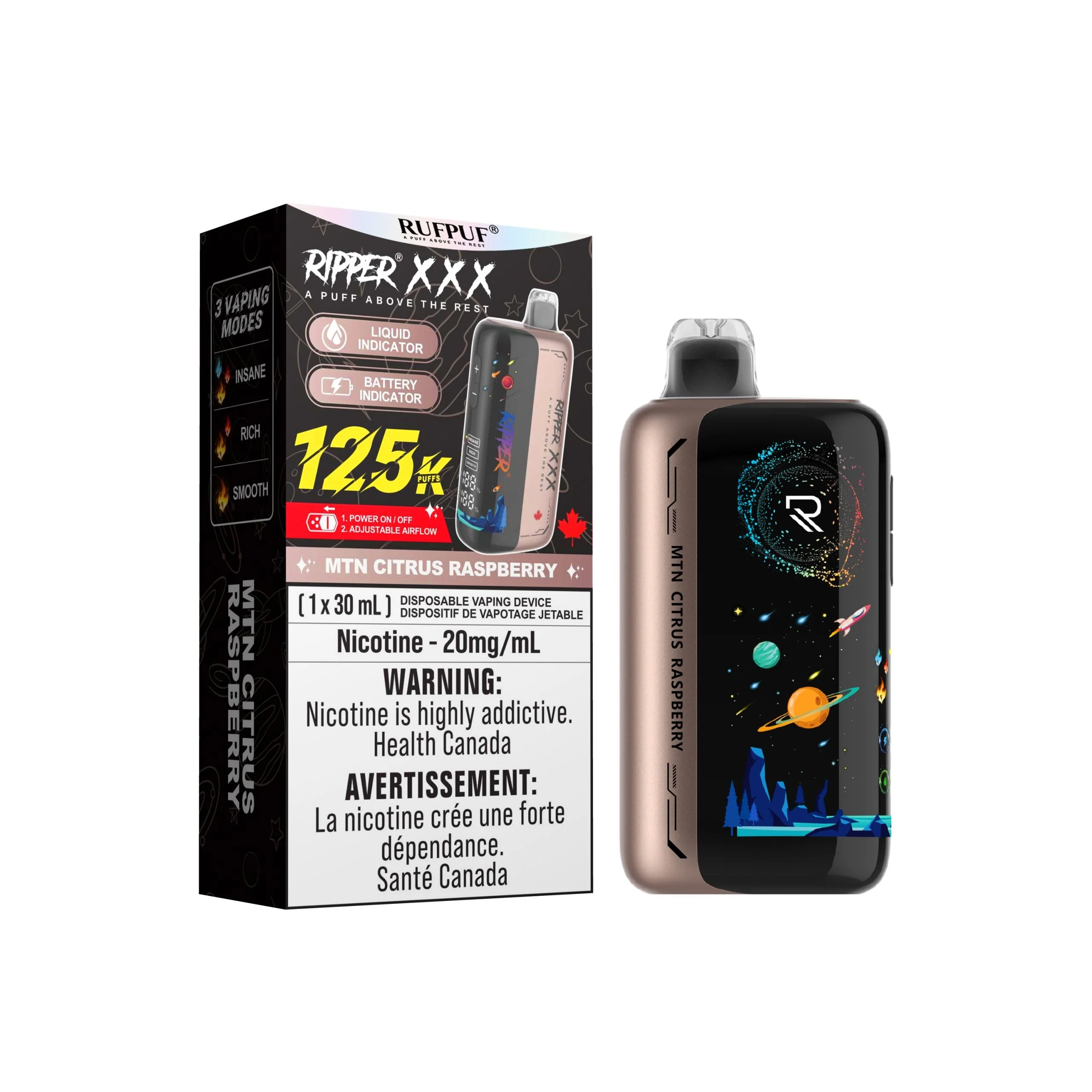 Ripper XXX 125K Disposable Vape - Image 6