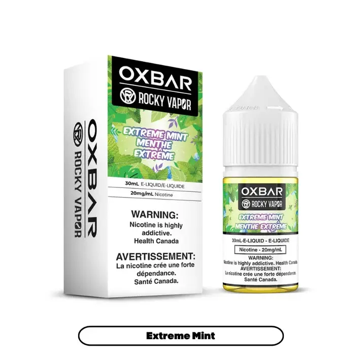 Rocky Vapor Oxbar E-liquids - Extreme Mint