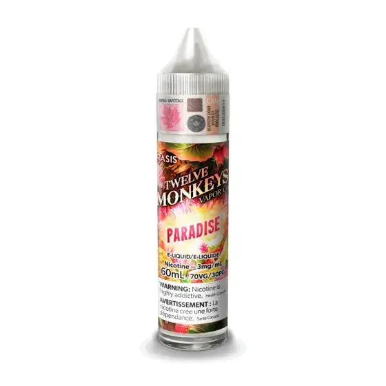 Twelve Monkeys Freebase E-Liquid | Vape Cloud Canada
