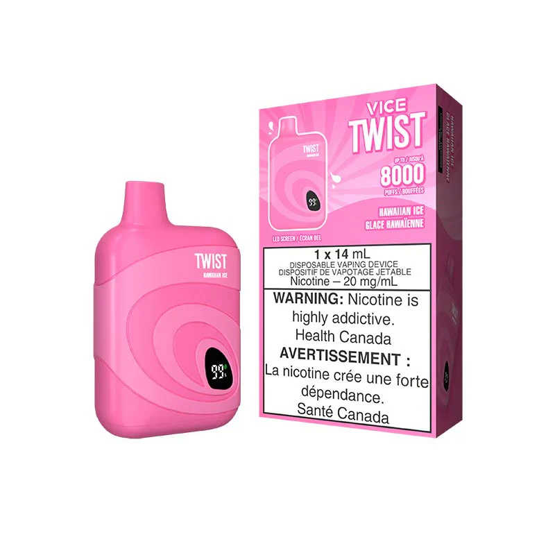 VICE TWIST 8000 Disposable - Hawaiian Ice - *ONLINE CLEARANCE SALE ONLY*