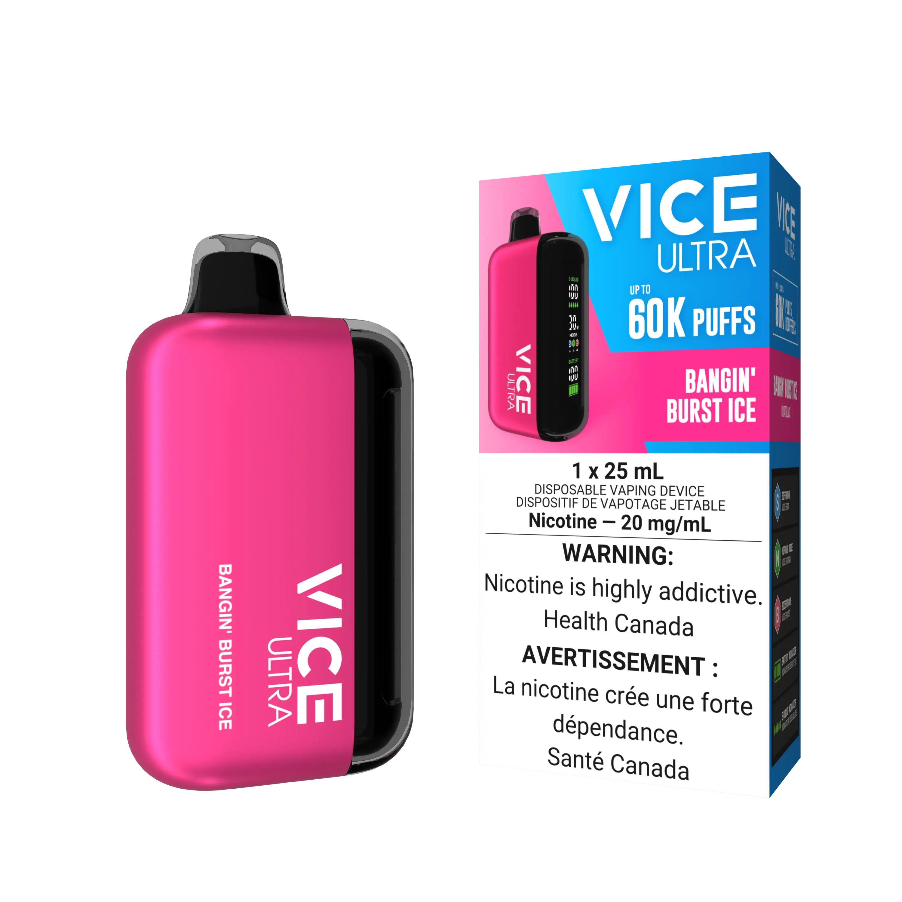 Vice Ultra 60K Disposable | Vape Cloud Canada - Image 3